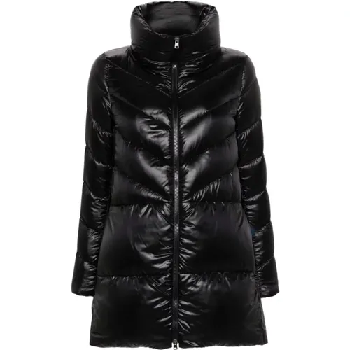 Lightweight Long Puffer Jacket , female, Sizes: S, L, M, XS - Herno - Modalova