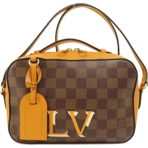 Pre-owned Canvas shoulder-bags , female, Sizes: ONE SIZE - Louis Vuitton Vintage - Modalova