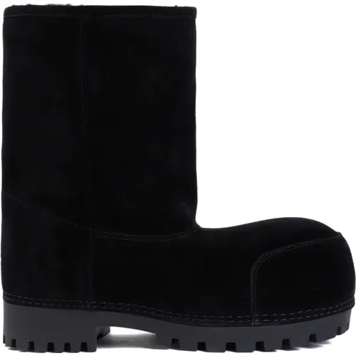 Fur Low Boot , male, Sizes: 11 UK, 8 UK, 7 UK - Balenciaga - Modalova