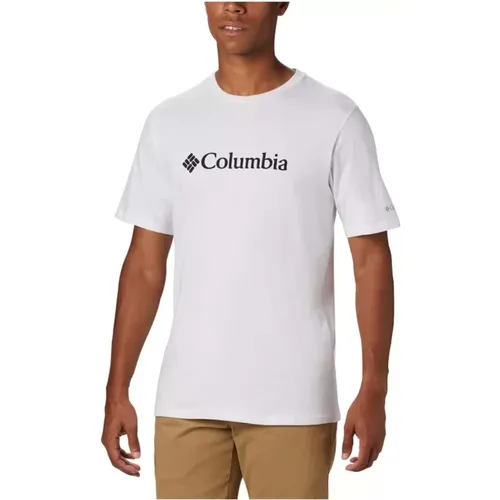 Basic Logo T-shirt , Herren, Größe: S - Columbia - Modalova