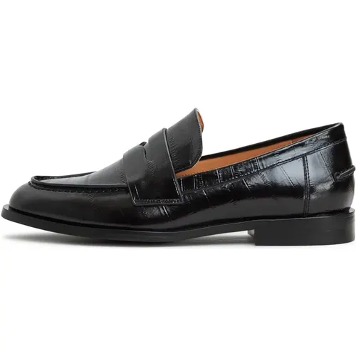 Block Heeled Loafers - Patent , Damen, Größe: 39 EU - Cesare Gaspari - Modalova