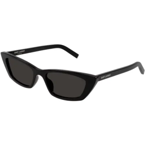 Stilvolle Schwarze Sonnenbrille - Saint Laurent - Modalova
