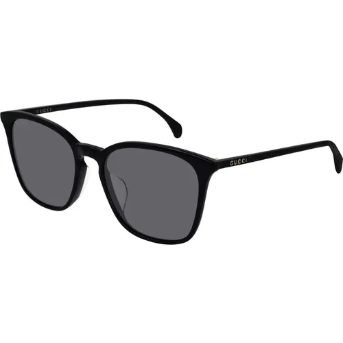 Grey Sunglasses , male, Sizes: 55 MM - Gucci - Modalova