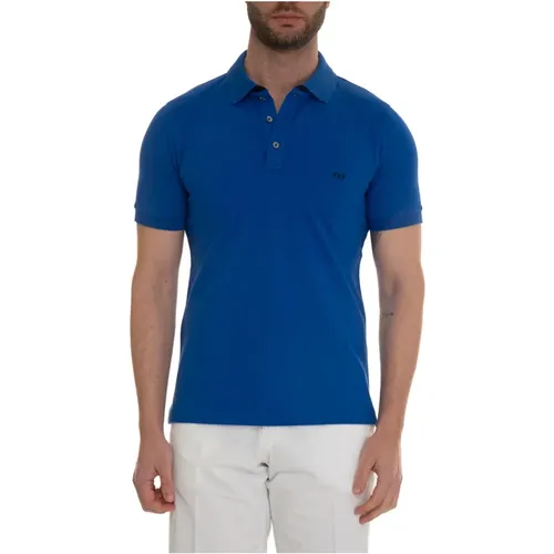 Short-sleeved polo shirt , male, Sizes: S, L, 2XL - Fay - Modalova