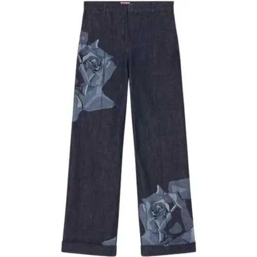 Rose Slim Fit Jeans , Damen, Größe: W28 - Kenzo - Modalova