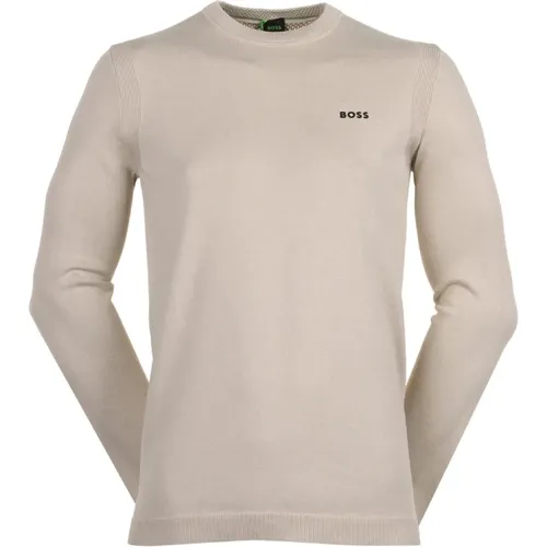 Round-Neck Strickwaren , Herren, Größe: L - Hugo Boss - Modalova