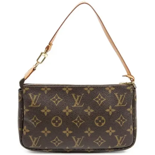 Pre-owned Canvas handbags , female, Sizes: ONE SIZE - Louis Vuitton Vintage - Modalova