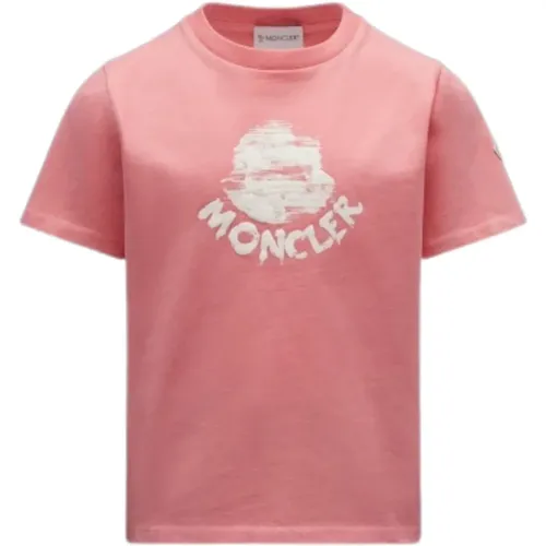 Fashionista Kinder T-Shirt in Rosa - Moncler - Modalova