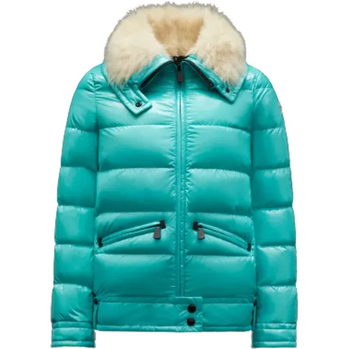 Grenoble Arabba Shearling Kragen Jacke - Moncler - Modalova