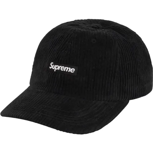 Ripple Corduroy 6-Panel Cap , unisex, Sizes: ONE SIZE - Supreme - Modalova