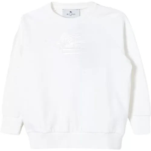 Leichter Sweatshirt mit Zentralem Logo-Druck - ETRO - Modalova