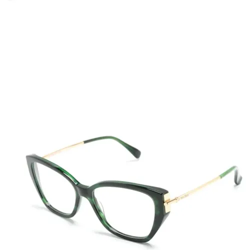 Grüne Optische Brille Stilvoll und vielseitig - Max Mara - Modalova