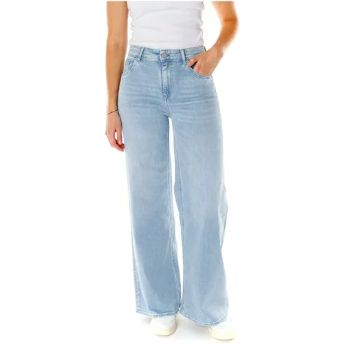Wide Leg Midwaist Jeans , Damen, Größe: W31 L34 - Replay - Modalova
