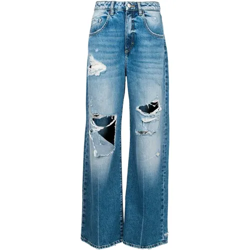 Blaue Jeans , Damen, Größe: W26 - Icon Denim - Modalova