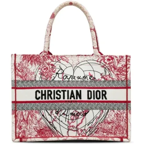 Pre-owned Canvas totes , female, Sizes: ONE SIZE - Dior Vintage - Modalova