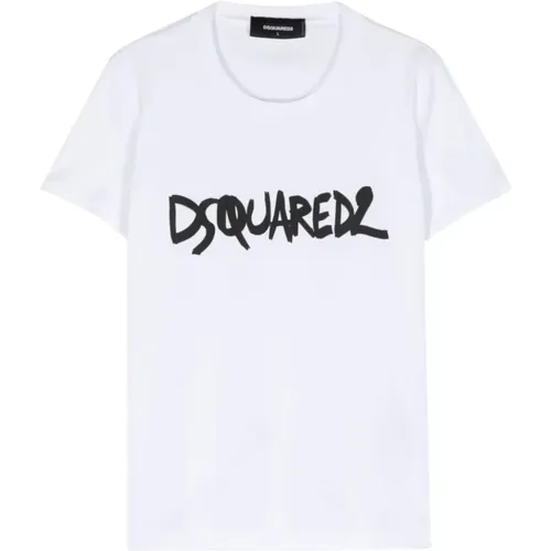 S75Gd0400-S23010 T-Shirts , female, Sizes: XS, M - Dsquared2 - Modalova