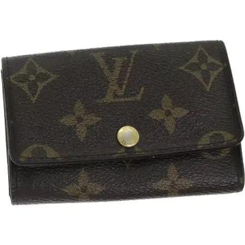 Pre-owned Coated canvas key-holders , female, Sizes: ONE SIZE - Louis Vuitton Vintage - Modalova