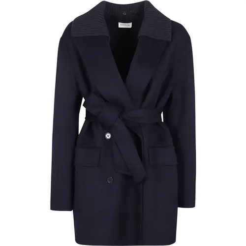 Blaue Jacke für Frauen Aw24 , Damen, Größe: S - P.A.R.O.S.H. - Modalova