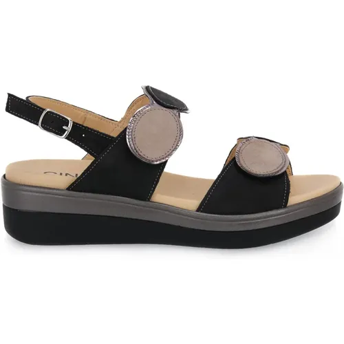 Flat Sandals , female, Sizes: 5 UK, 6 UK - Cinzia Soft - Modalova