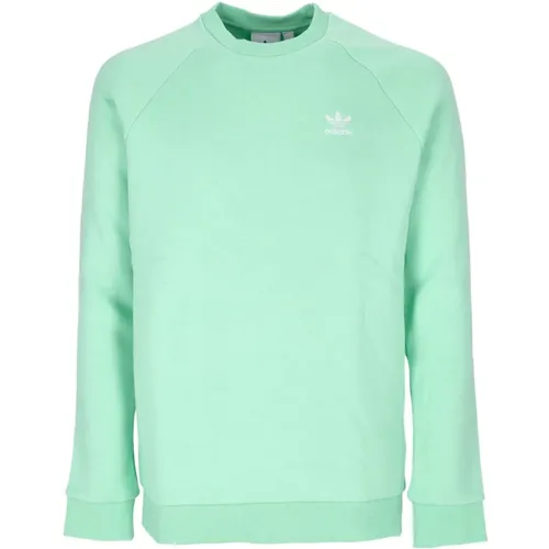 Essential Trefoil Crewneck Sweatshirt , Herren, Größe: S - Adidas - Modalova