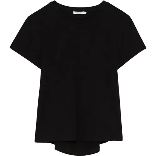 Back Opening T-Shirt , female, Sizes: M, S, XS - PATRIZIA PEPE - Modalova