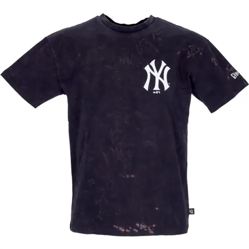 MLB Oversize Tee Neyyan Navy , Herren, Größe: 2XS - new era - Modalova