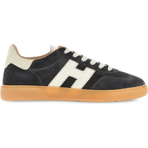 Cool Sneakers Grey Retro Style , male, Sizes: 7 1/2 UK, 9 UK, 11 UK, 8 UK - Hogan - Modalova