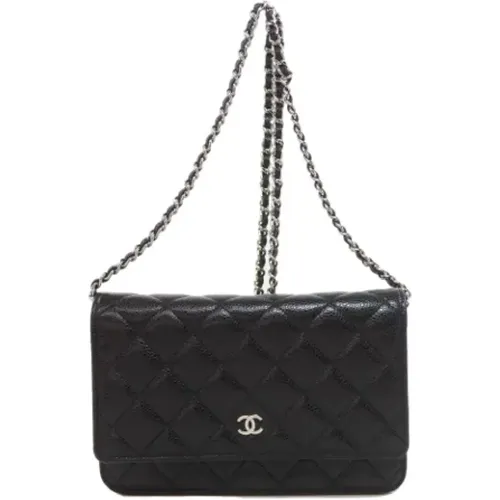 Pre-owned Leather chanel-bags , female, Sizes: ONE SIZE - Chanel Vintage - Modalova