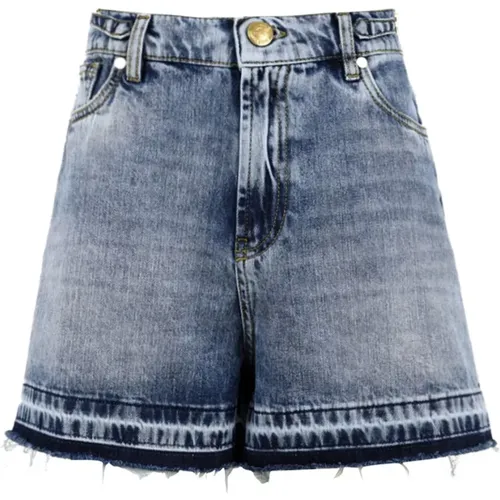 Denim Shorts für Frauen , Damen, Größe: W25 - Gaëlle Paris - Modalova