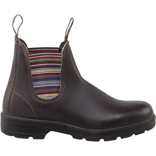 Multicolored Elastic Chelsea Boot , female, Sizes: 7 UK, 5 1/2 UK, 4 1/2 UK, 4 UK - Blundstone - Modalova