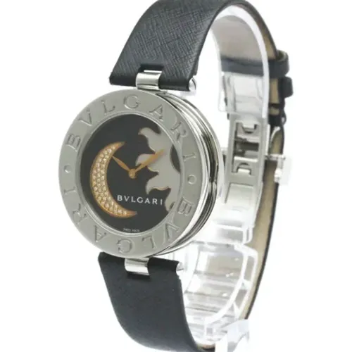 Pre-owned Leather watches , female, Sizes: ONE SIZE - Bvlgari Vintage - Modalova
