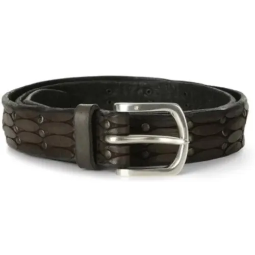 Studded Sport Belt , male, Sizes: 100 CM, 105 CM, 90 CM, 95 CM - Orciani - Modalova