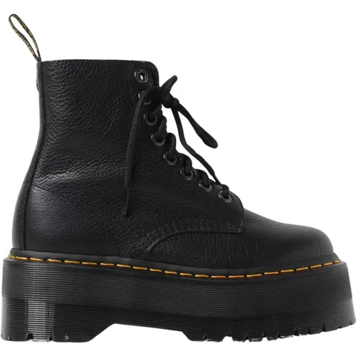 Schwarze Schnürstiefel für Frauen , Damen, Größe: 39 EU - Dr. Martens - Modalova