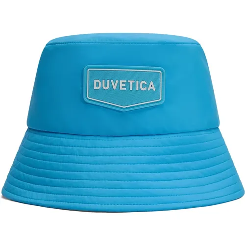 Hellblauer Wasser Eimer Hut , Damen, Größe: L - duvetica - Modalova