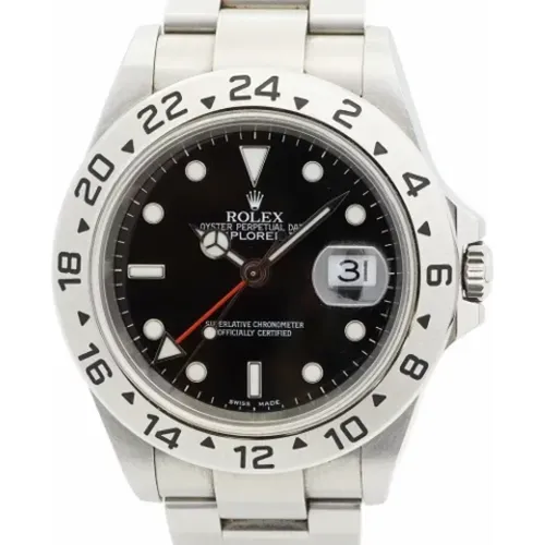 Pre-owned Glass watches , male, Sizes: ONE SIZE - Rolex Vintage - Modalova