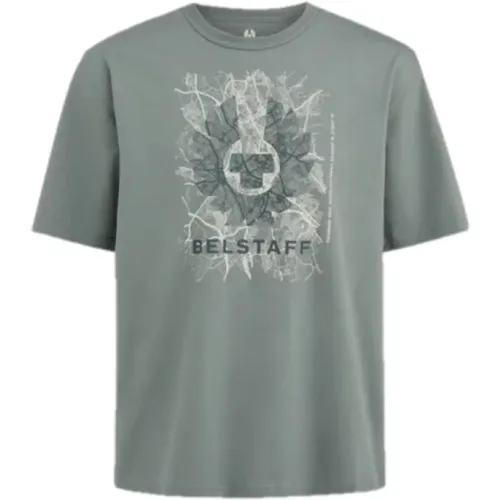 Map Mineral T-Shirt , male, Sizes: L, M, XL, S - Belstaff - Modalova
