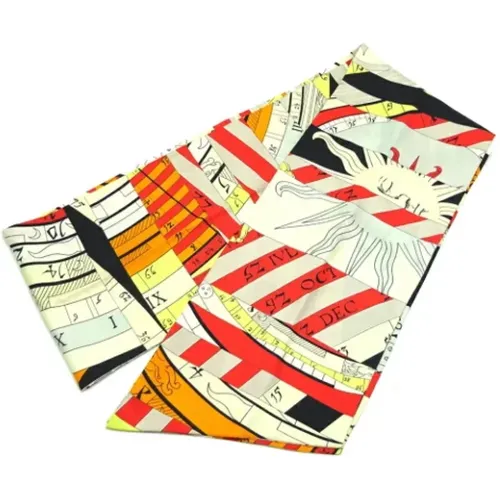 Pre-owned Silk scarves , female, Sizes: ONE SIZE - Hermès Vintage - Modalova