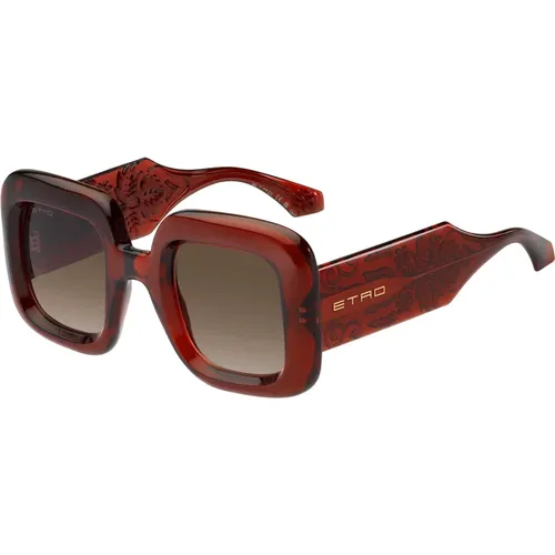 Brick/ Shaded Sonnenbrille,Grau Shaded Sonnenbrille - ETRO - Modalova