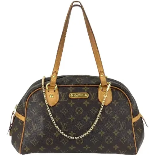Pre-owned Monogram Canvas Shoulder Bag , female, Sizes: ONE SIZE - Louis Vuitton Vintage - Modalova