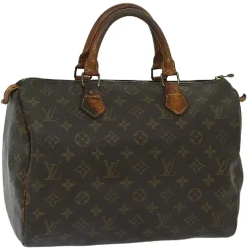 Pre-owned Canvas handbags , female, Sizes: ONE SIZE - Louis Vuitton Vintage - Modalova