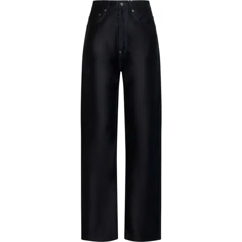 Trousers , female, Sizes: W25, W26, W28, W27 - Maison Margiela - Modalova