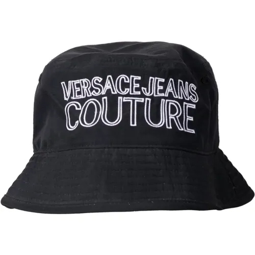 Logo Cloche Hat , male, Sizes: S - Versace Jeans Couture - Modalova