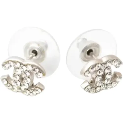 Pre-owned Metal earrings , female, Sizes: ONE SIZE - Chanel Vintage - Modalova