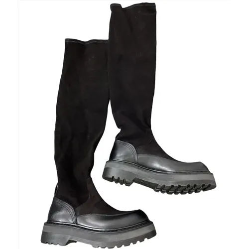 Knee-High Boots for Women , female, Sizes: 4 UK, 6 UK, 3 UK - Premiata - Modalova