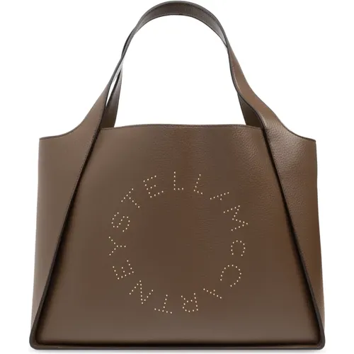 Logo Tote Shopper Bag , female, Sizes: ONE SIZE - Stella Mccartney - Modalova