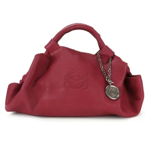 Pre-owned Leather handbags , female, Sizes: ONE SIZE - Loewe Pre-owned - Modalova