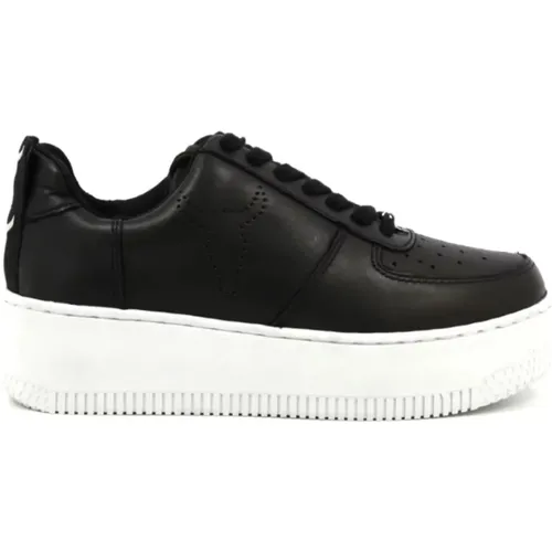 Schwarze Leder Damen Sneakers - Größe 40 , Damen, Größe: 39 EU - Windsor Smith - Modalova