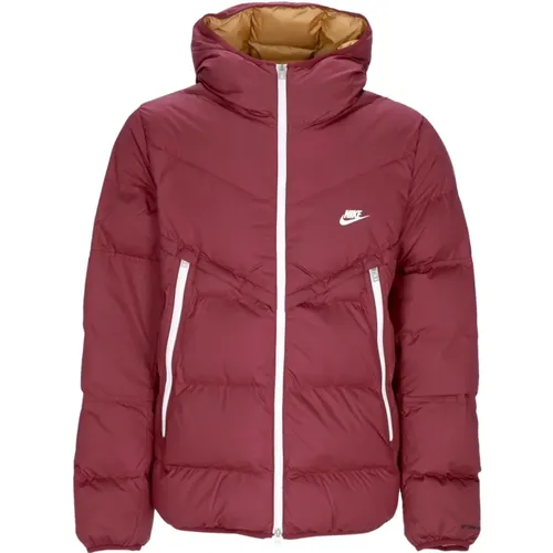 Windrunner Daunenjacke Dunkle Rübe , Herren, Größe: M - Nike - Modalova