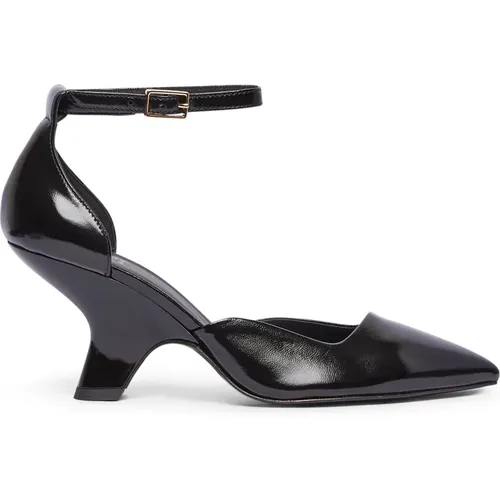 Schwarze Damenschuhe Harrods Stil , Damen, Größe: 36 EU - Fabi - Modalova