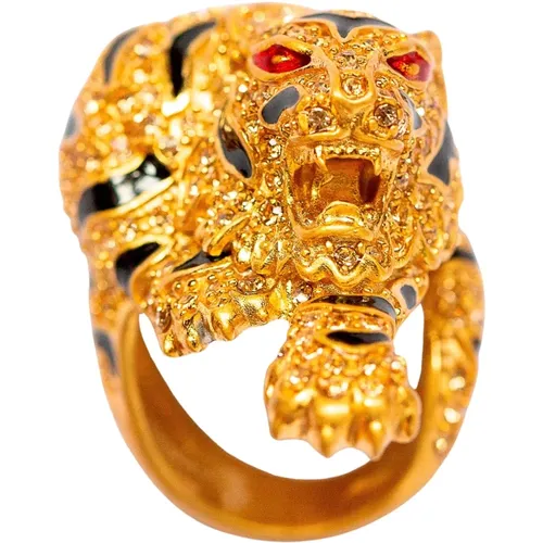 Tiger Ring Roberto Cavalli - Roberto Cavalli - Modalova